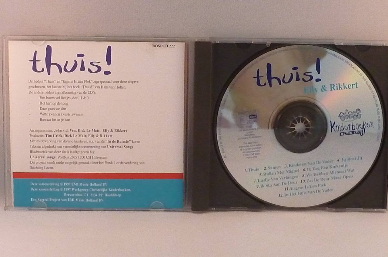 Elly and Rikkert Thuis! : CD